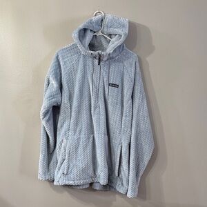 Women's Light Blue Quilted Ski Jacket